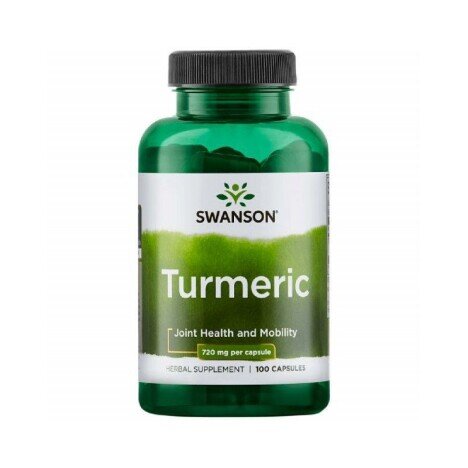 Swanson Turmeric, 720mg - 100 Capsule